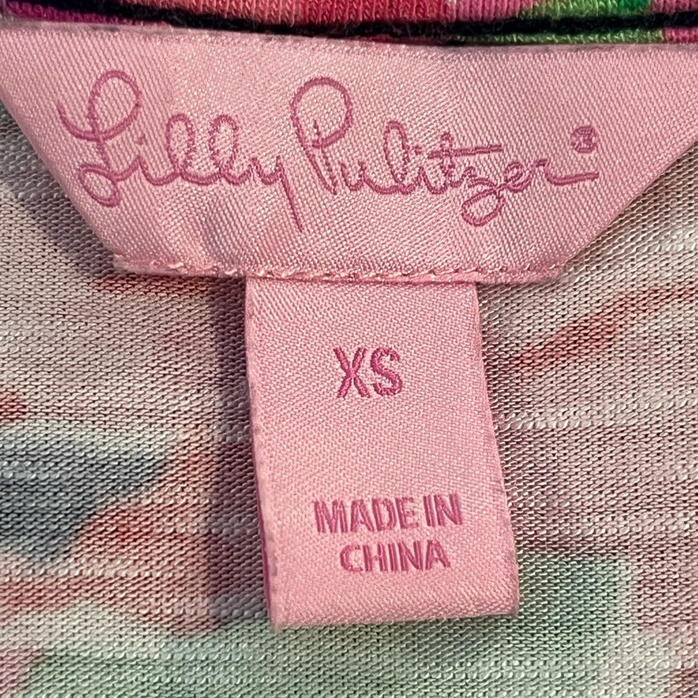 Lilly Pulitzer Cara in the Vias Floral Printed Dolman Sleeve Blouson
Dress Sz XS - Picture 14 of 16